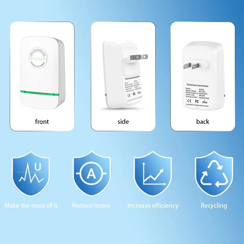 Eco-Friendly Energy-Saving Universal Socket Adapter