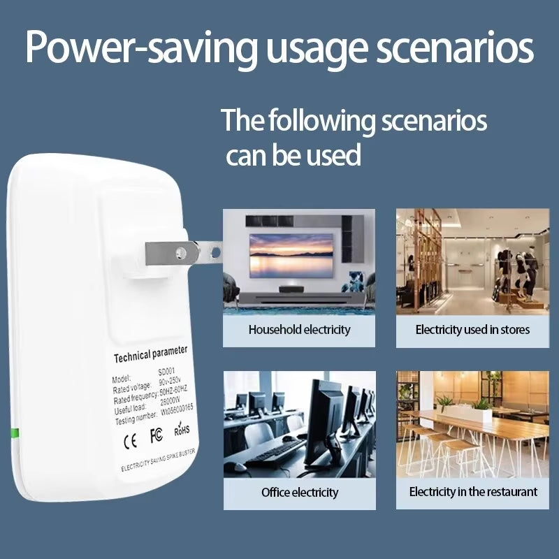 Eco-Friendly Energy-Saving Universal Socket Adapter